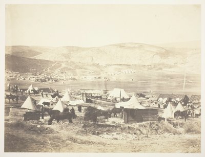 Az 5. dragonyos gárda tábora alkotó: Roger Fenton