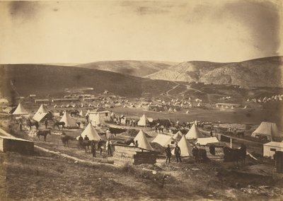 Az 5. dragonyos gárda tábora alkotó: Roger Fenton