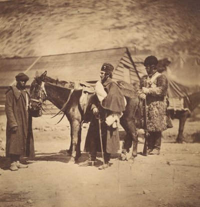 Burnaby, a gránátos gárda kapitánya, 1855. alkotó: Roger Fenton