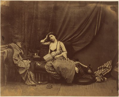 Elmélkedő odaliszk alkotó: Roger Fenton