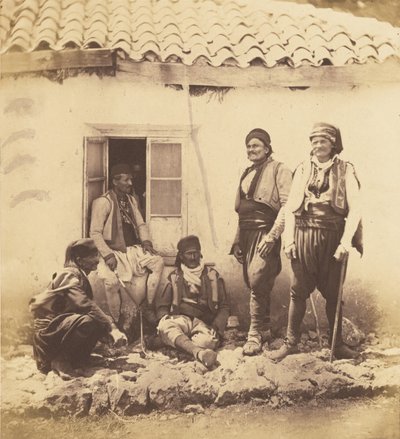Montenegróiak csoportja. alkotó: Roger Fenton