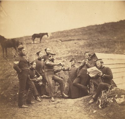 A szívélyes megegyezés. alkotó: Roger Fenton