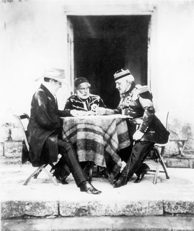 Lord Raglan, Omar pasa és Pelissier tábornok, Krím alkotó: Roger Fenton