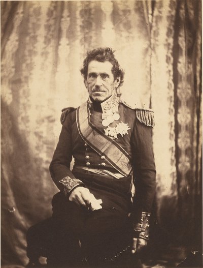 Sir De Lacy Evans altábornagy, G.C.B. alkotó: Roger Fenton