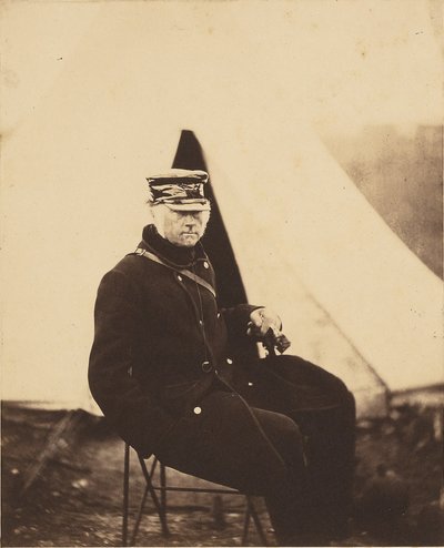 Sir W.J. Codrington altábornagy, H.C.B. alkotó: Roger Fenton