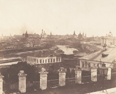 Moszkva, a Kreml a távolban, 1852. alkotó: Roger Fenton