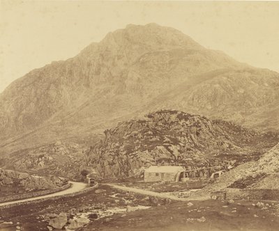 Tryfan-hegy, Llyn Ogwen felől alkotó: Roger Fenton