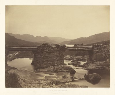 Pont-y-Garth, Capel Curig közelében alkotó: Roger Fenton