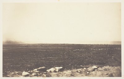 Szevasztopol, a Redoubt des Anglais felől alkotó: Roger Fenton