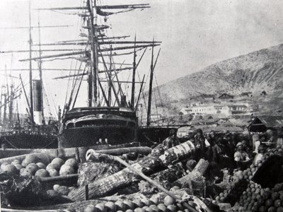 Az Ordnance Wharf, Balaclava alkotó: Roger Fenton