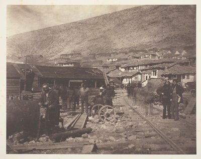 Vasútállomás, Balaklava alkotó: Roger Fenton