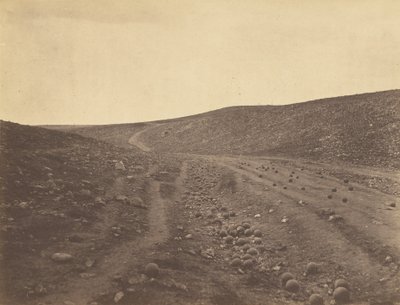 A halál árnyékának völgye alkotó: Roger Fenton