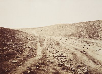 A halál árnyékának völgye alkotó: Roger Fenton