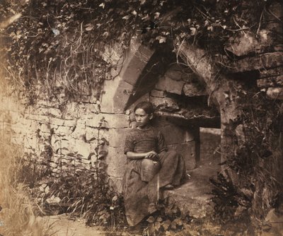 Tinterni apátság, c. 1856. alkotó: Roger Fenton