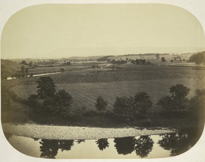 Bordák völgye és Pendle Hill, 1859. alkotó: Roger Fenton