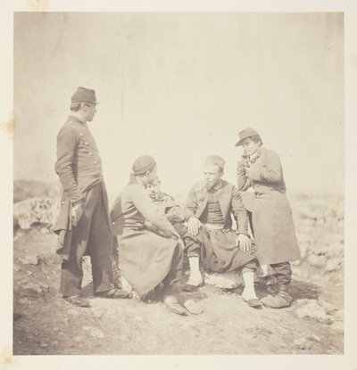 Zouávok alkotó: Roger Fenton