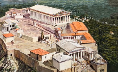Az Akropolisz és a Parthenon alkotó: Roger Payne