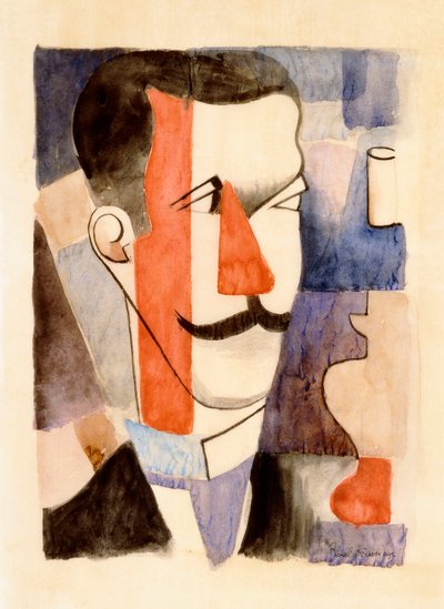 Tanulmány Paludes számára, 1917-1920 alkotó: Roger de La Fresnaye