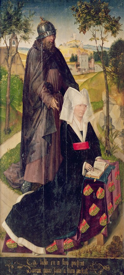 Guillemette de Montagu Saint Guillaume-mal, 1460-66 (festett panel) alkotó: Rogier van der Weyden