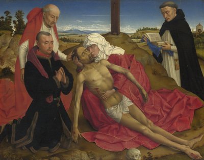 Pietà, 1465 körül alkotó: Rogier van der, Weyden