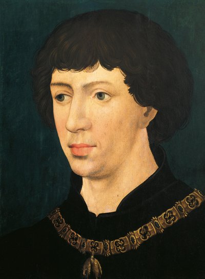 Merész Károly, Burgundia hercegének portréja alkotó: Rogier van der Weyden