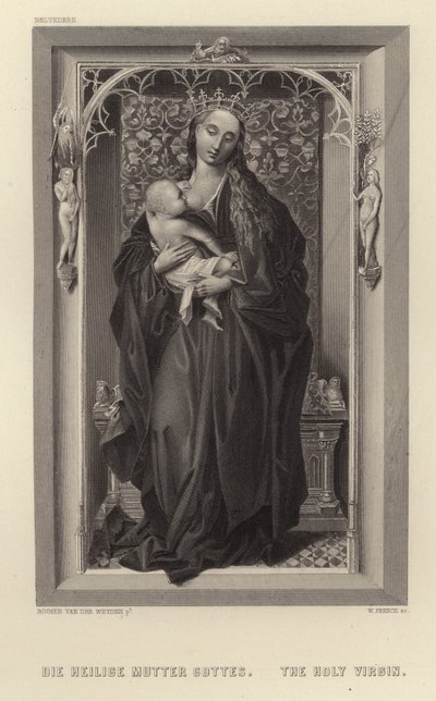 A Szent Szűz alkotó: Rogier van der Weyden