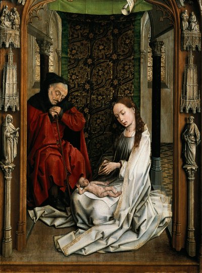 A Születés alkotó: Rogier van der Weyden