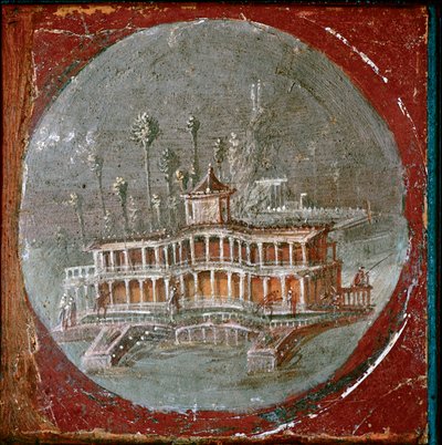 Villa Stabiae-ban (friss) alkotó: Roman