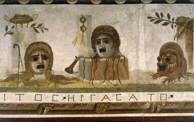 „Asarotos” (Söpöretlen padló) Harakliton által aláírt mozaiktöredékek Rómából, Kr.u. 2. század, Róma alkotó: Roman