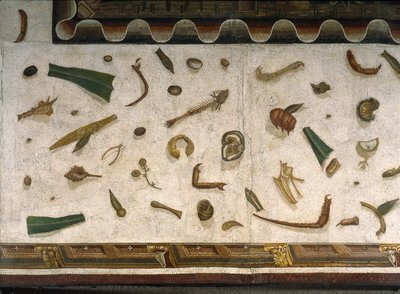„Asarotos” (Söpöretlen padló) Harakliton által aláírt mozaiktöredékek Rómából, Kr.u. 2. század, Róma alkotó: Roman