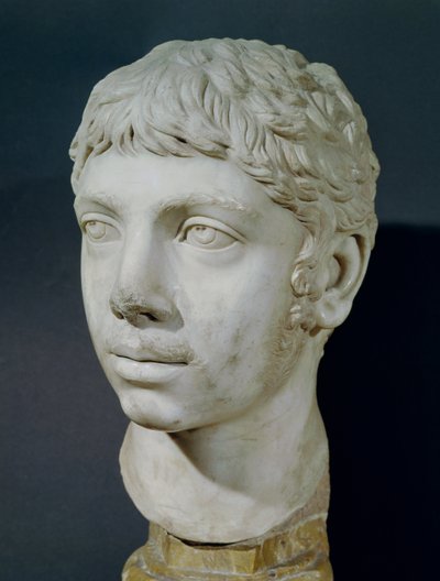 Heliogabalus mellszobra (204-222) alkotó: Roman