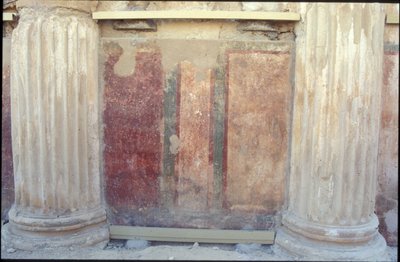 Színes falfestmények Heródes keleti palotájából alkotó: Roman