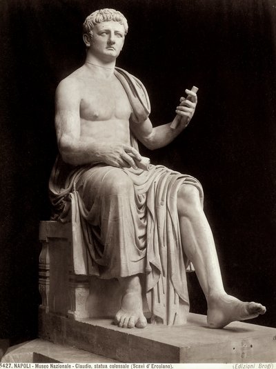 Claudius császár (márvány) alkotó: Roman