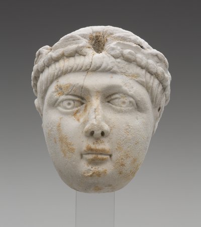 Honorius császár feje gyermekként, Kr.u. IV. század vége (márvány) alkotó: Roman