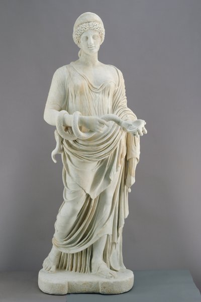 Hygieia, i.sz. 170 körül (márvány) alkotó: Roman