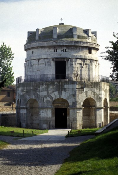 Nagy Theodorik mauzóleuma (455-526), Ravenna. alkotó: Roman