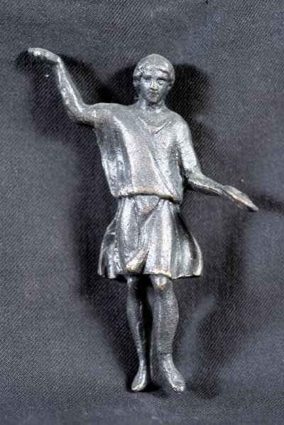 Offrande szobor bronz, coll. magán, 2. század. Feltehetően a zarándokok a Mars-templomban. alkotó: Roman