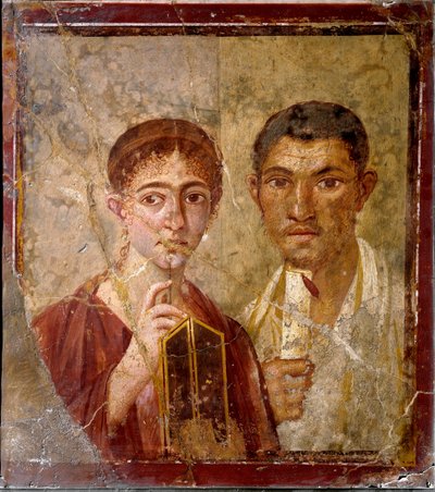 Pasquius Proculus és felesége (freskó alkotó: Roman