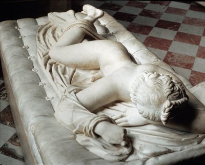 Alvó Hermafrodita (márványszobor, ie 2. század) alkotó: Roman