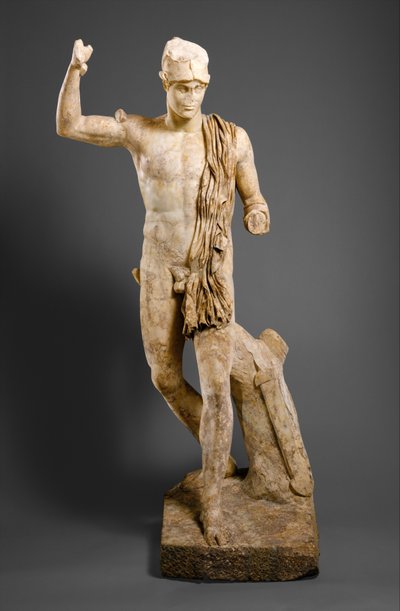 Egy sebesült harcos szobra, i.sz. 138-181 (márvány) alkotó: Roman