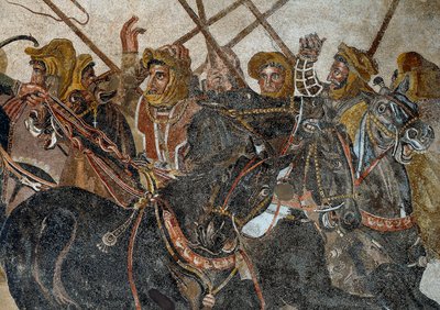 Az issos-i csatát III. Nagy Sándor nyerte Darios ellen alkotó: Roman