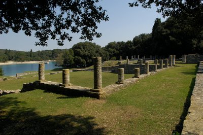 A római villa a Verige-öbölben, Brijuni, Horvátország alkotó: Roman