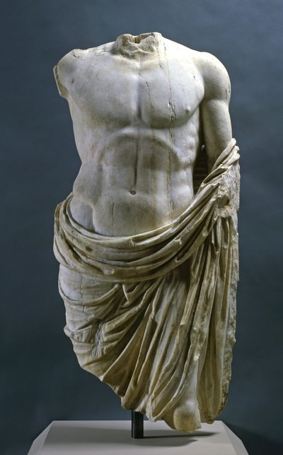 Egy császár torzója Jupiter képében alkotó: Roman