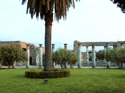 A Casa dei Vettii (Vettii-ház) házának látképe alkotó: Roman