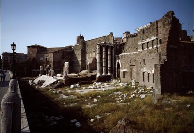 Augustus fórumának megtekintése (fotó) alkotó: Roman