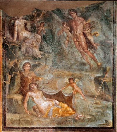 Zephyrus és Chloris istennő esküvője (freskó, i.sz. 45-79) alkotó: Roman