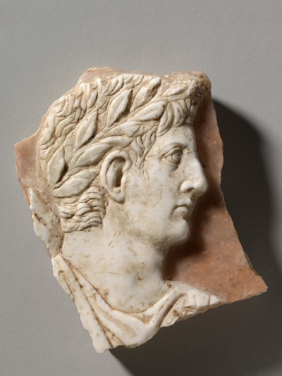 Cameo Augustus császár portréjával alkotó: Roman Imperial Period