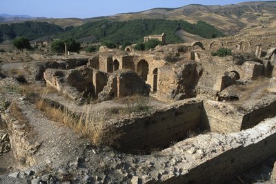 A fürdő általános képe, a magas császári időszak (i.e. 27-395) alkotó: Roman Imperial Period