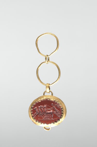 Mélynyomat győzelemmel a szekérben alkotó: Roman Imperial Period