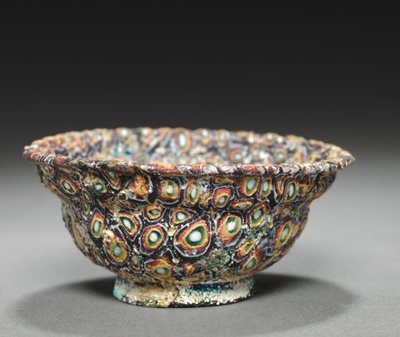Millefiori Bowl, 1-100 alkotó: Roman Imperial Period